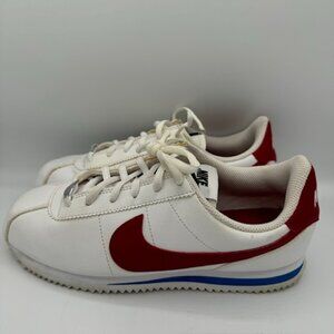 Nike Cortez Basic SL Forest Gump Sneaker White & Red Youth Size 6.5